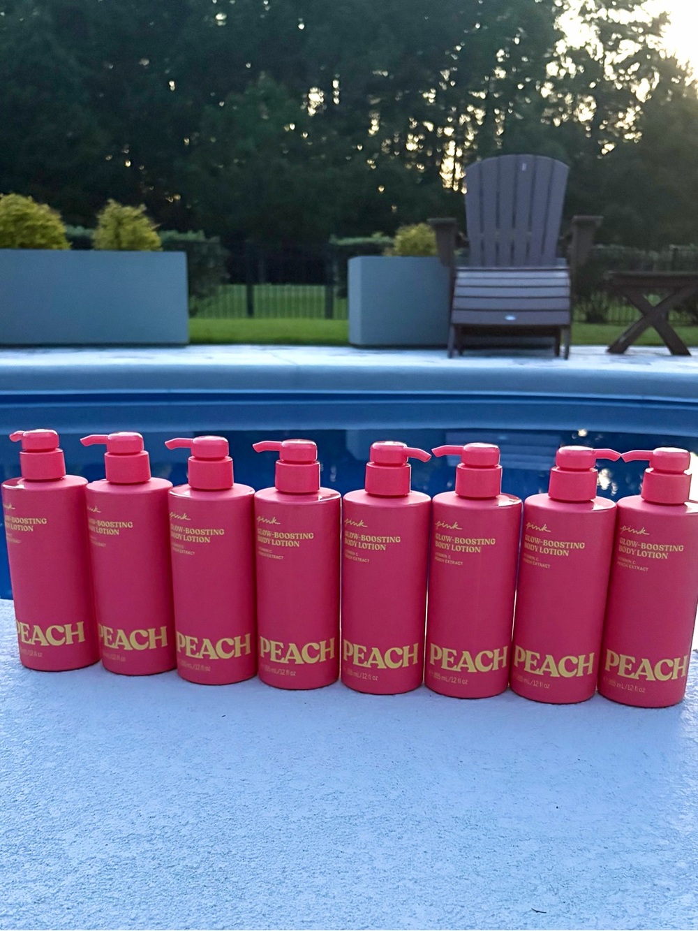 PINK Victoria’s Secret - 12oz PEACH - Glow Boosting Body Lotion - Picture 6 of 11